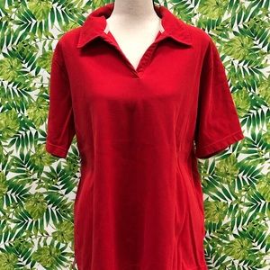 Red Rebecca Malone polo